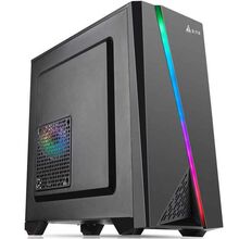 ქეისი PC COMPONENTS CASE GOLDEN FIELD 3320B ATX CASE WITH RGB STRIP 1x120mm FAN USB 3.0 (3320B ATX4)iMart.ge