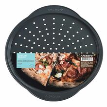 პიცის საცხობი ფორმა PIZZA CRISPER PAN ARDESTO TASTY BAKING, 37x33x1.8 CM, CARBON STEELiMart.ge