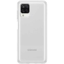 მობილური ტელეფონის ქეისი SAMSUNG MOBILE PHONE CASE/SAMSUNG GALAXY A12 SOFT CLEAR COVER TRANSPARENT (EF-QA125TTEGRU)iMart.ge