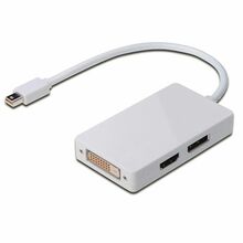 ადაპტერი DIGITUS DISPLAYPORT SPLITTER CABLE, MINIDP - DP+HDMI+DVIiMart.ge