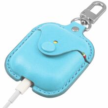 ყურსასმენის ქეისი AirPod-ისთვის COZISTYLE LEATHER CASE FOR  AIRPODS- SKY BLUE CLCPO008iMart.ge