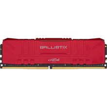 ოპერატიული მეხსიერების ბარათი CRUCIAL DDR4 DIMM 288pin/ CRUCIAL DRAM BALLSITIX RED  8GB DDR4 3200MT/BL8G32C16U4RiMart.ge