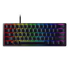 კლავიატურა RAZER GAMING KEYBOARD HUNTSMAN MINI RED SWITCH USB US RGB BLACKiMart.ge