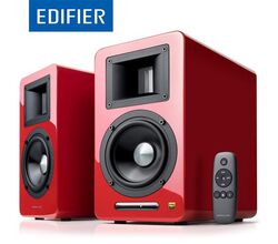 დინამიკი EDIFIER A 100 Airpulse 100 HI-RES CERTIFIED ACTIVE AUDIO SPEAKER SYSTEM BUILT- AMPLIFIER OPTICAL COAXIAL BLUETOOTH DESIGNED BY PHILL JONES REiMart.ge