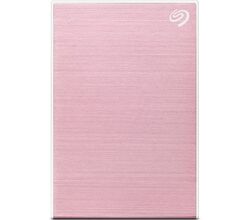 მყარი დისკი SEAGATE 2TB ONE TOUCH SLIM PORTABLE EXTERNAL HARD DRIVE USB 3.0 PINK ROSE (STKB2000405)iMart.ge