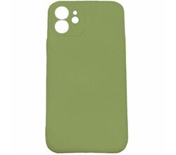 მობილური ტელეფონის ქეისი OVOSE PROTECTIVE CASE LIQUID SILICONE SERIES APPLE IPHONE 12 LIGHT GREENiMart.ge