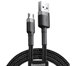 USB კაბელი BASEUS MICRO USB 2.4A CAMKLF-BG1 1 MiMart.ge