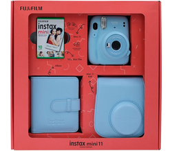 ფირის ფოტოაპარატის ნაკრები FUJIFILM SKY BLUE BUNDLE BOXiMart.ge