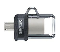 USB ფლეშ მეხსიერება SANDISK 16GB Ultra Dual Drive M3.0 for Android & PC (SDDD3-016GR)iMart.ge