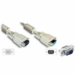 აუდიო/ვიდეო კაბელი 3m XGA Monitor connect. bulk cable with ferrite Core,15pin, LogilinkiMart.ge