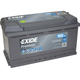 აკუმულატორი EXIDE PR EA1000 100 ა*ს R+iMart.ge