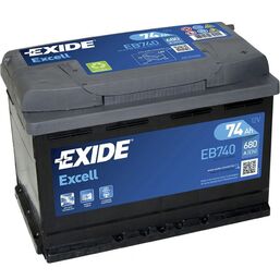 აკუმულატორი EXIDE EXCELL EB740 74 ა*ს R+iMart.ge