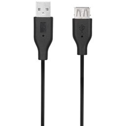 კაბელი 2E CABLE USB 2.0 (AM/AF), 1.8 M, BLACK 2E-W-3168iMart.ge