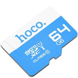 მეხსიერების ბარათი HOCO MICROSD 64GB CLASS10 U1 BLUEiMart.ge