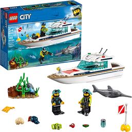 სათამაშო იახტის ლეგო LEGO CITY DIVING YACHT 60221iMart.ge