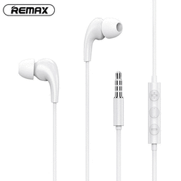 ყურსასმენი REMAX RW-108 MUSIC CALL WIRED EARPHONE SILVERiMart.ge