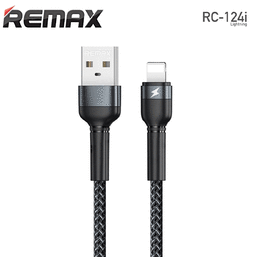 USB კაბელი REMAX RC-124i  CABLE BLACKiMart.ge