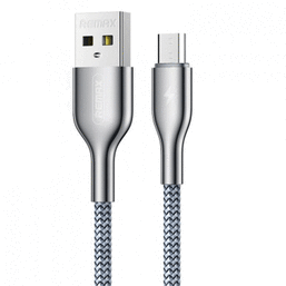 USB კაბელი REMAX RC-092M KINGPIN SERIES DATA CABLE 2.1A SILVERiMart.ge