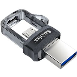 USB ფლეშ მეხსიერება SANDISK ULTRA DUAL DRIVE (64 GB) USB 3.0 SDDD3-064G-G46iMart.ge