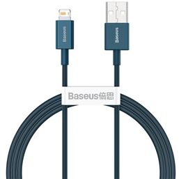 კაბელი BASEUS SUPERIOR SERIES FAST CHARGING USB DATA CABLE LIGHTNING 2.4A 2M CALYS-C03iMart.ge