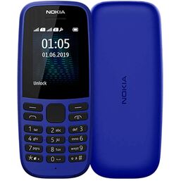 მობილური ტელეფონი NOKIA 105 DUAL SIM BLUE 2019iMart.ge