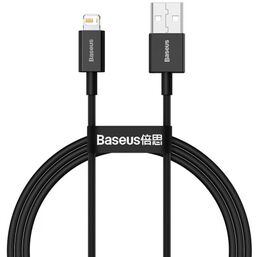 კაბელი BASEUS SUPERIOR SERIES FAST CHARGING USB DATA CABLE LIGHTNING 2.4A 1M CALYS-A01iMart.ge