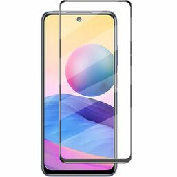 ეკრანის დამცავი GLASS PRO+ FULL SCREEN TEMPERES GLASS 111D XIAOMI REDMI NOTE 10 5G BLACKiMart.ge