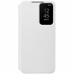 მობილური ტელეფონის ქეისი SAMSUNG GALAXY S22 SMART CLEAR VIEW COVER WHITE (EF-ZS901CWEGRU)iMart.ge