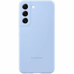 მობილური ტელეფონის ქეისი SAMSUNG GALAXY S22 SILICONE COVER ARTIC BLUE (EF-PS901TLEGRU)iMart.ge