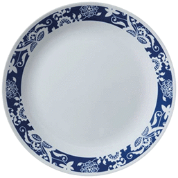მინის სადილის თეფში CORELLE TRUE BLUE (21.6 CM)iMart.ge