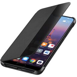 მობილური ტელეფონის ქეისი Huawei P20 Smart View Flip Cover Black (51992399)iMart.ge