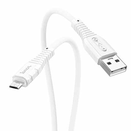 კაბელი HOCO NANO SILICONE CHARGING DATA CABLE MICRO USB X67iMart.ge