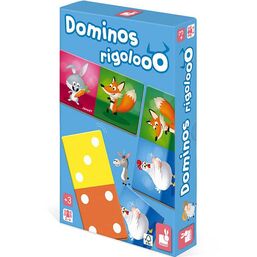 საბავშვო დომინო JANOD GAME OF MEMO BY DOMINO ANIMALS J02737iMart.ge