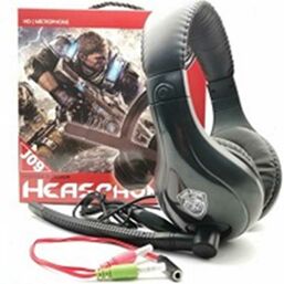 GAMING ყურსასმენი J09G (WITH COMPUTER ADAPTER CABLE, AND MICROPHONE)iMart.ge