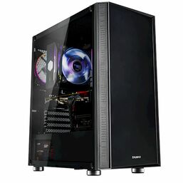კომპიუტერის ქეისი ZALMAN COMPUTER CASE i3NEO, MIDT, 2xUSB2.0,1xUSB3.0, 4x120mm RGB, TG (SIDE PANEL) WITHOUT PSU BLACKiMart.ge