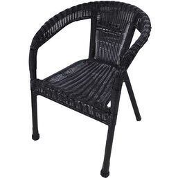 მოწნული სკამი PE-006 (მუქი ყავისფერი)iMart.ge