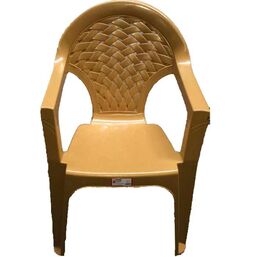 პლასტმასის სკამი PALMIYE PLASTIC CHAIR ხისფერიiMart.ge