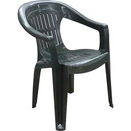 პლასტმასის სკამი LEYLAK CT001-A მუქი მწვანეiMart.ge