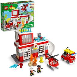 ლეგო LEGO DUPLO FIRE STATION & HELICOPTERiMart.ge