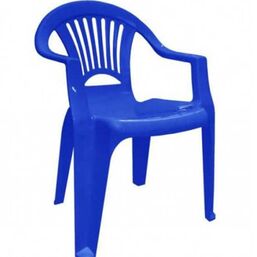 პლასტმასის სკამი ALEANA "სხივი"  მუქი ლურჯიiMart.ge