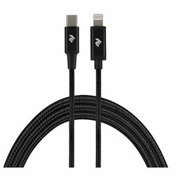 USB კაბელი CABLE 2E USB TYPE-C TO LIGHTNING USB CABLE ALUMIUM SHELL CABLE 1 MiMart.ge
