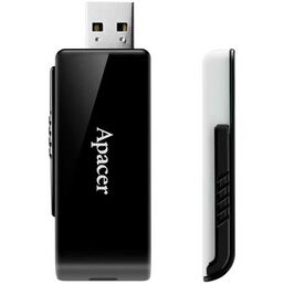 USB ფლეშ მეხსიერება APACER AP128GAH350B-1 (BLACK)iMart.ge