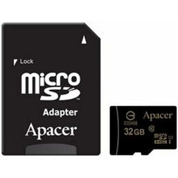 მეხსიერების ბარათი APACER AP32GMCSH10U1-R MICRO SDHC 32 GBiMart.ge