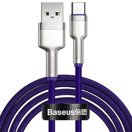 კაბელი BASEUS CAFULE SERIES METAL DATA CABLE USB TO TYPE-C 40W 1M CATJK-A05iMart.ge