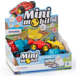 სათამაშო მანქანები MINILAND MINIMOBIL GO (15 PCS)iMart.ge