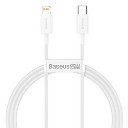 USB კაბელი BASEUS SUPERIOR SERIES FAST CHARGING DATA CABLE TYPE-C TO LIGHTNING PD 20W 1M CATLYS-A02iMart.ge