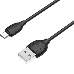 USB კაბელი BOROFONE BX19 BENEFIT CHARGING DATA CABLE FOR MICRO 1M BLACKiMart.ge