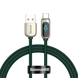 USB კაბელი BASEUS DISPLAY FAST CHARGING DATA CABLE USB TO TYPE-C 5A 1M CATSK-06iMart.ge