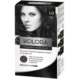 თმის საღებავი AROMA KOLORA N1.0 INTENSE BLACKiMart.ge