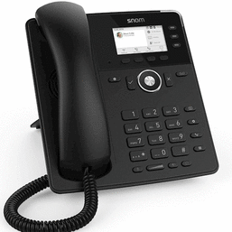 IP ტელეფონი SNOM 00004397 SIP DESK TELEPHONE WLAN, POE IEEE, RJ45, BLACKiMart.ge
